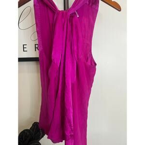 Cache Silk Halter Top